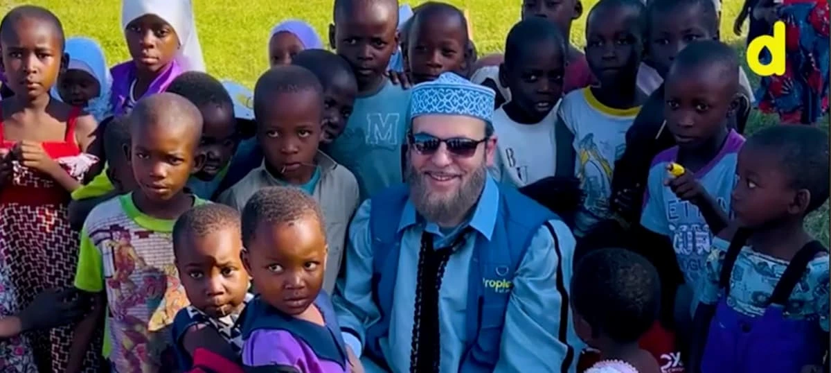 With children
